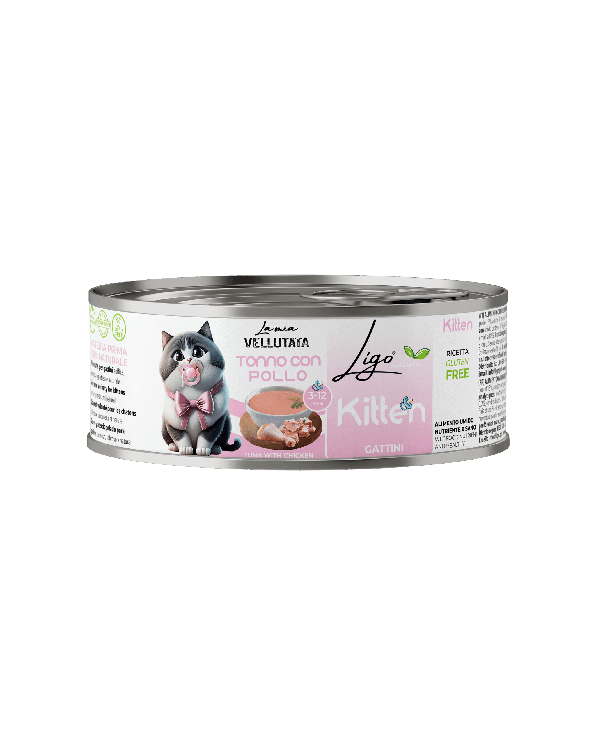 Ligo La mia vellutata kitten tonno con pollo 85 gr