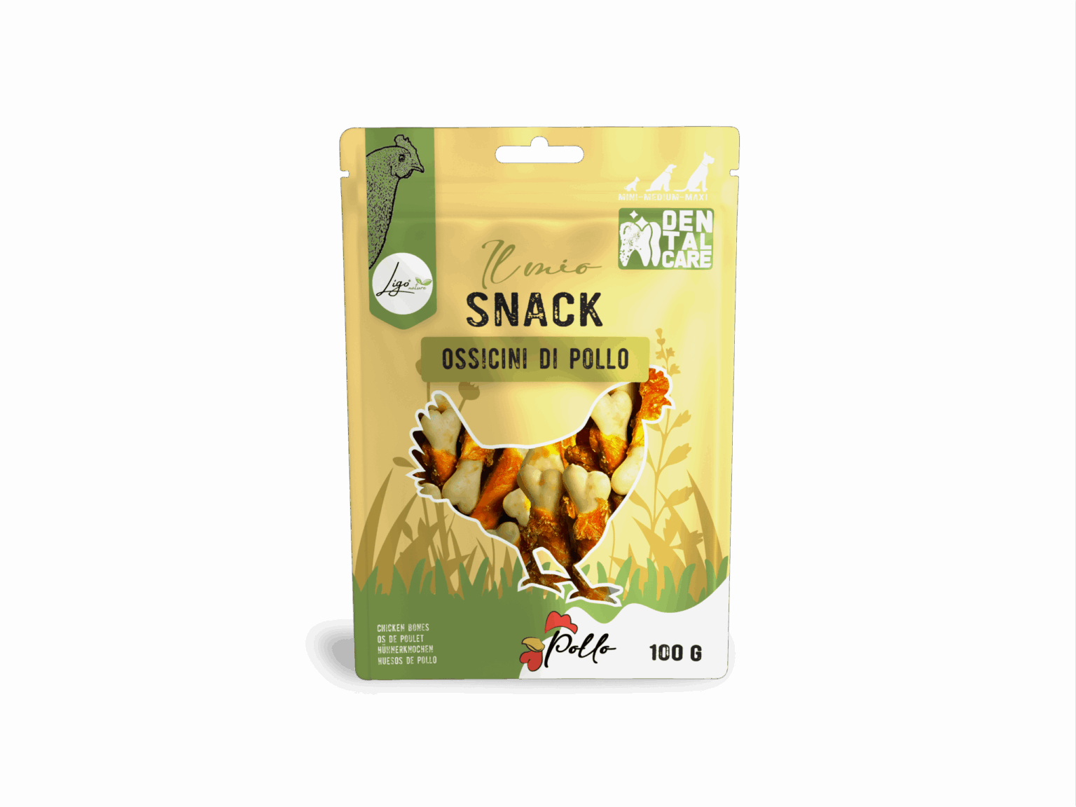 Ligo Il mio snack Ossicini di pollo 100 gr