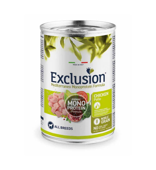 Exclusion Umido Pollo 400 Gr