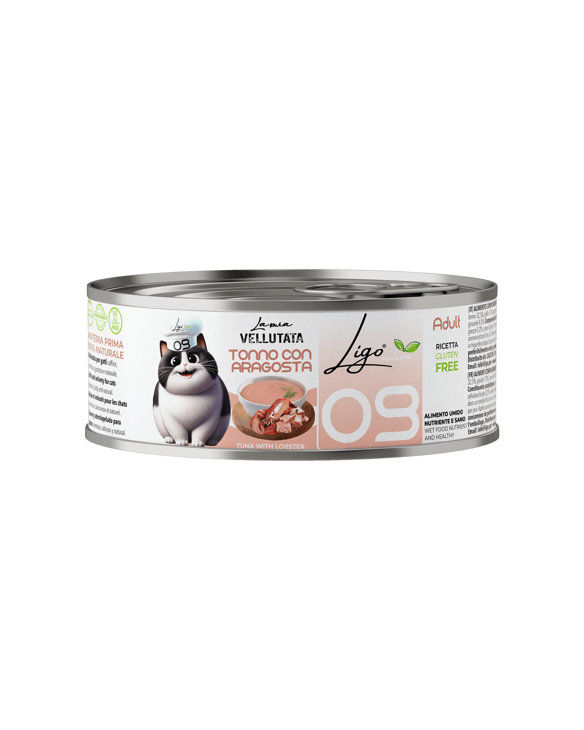 Ligo La mia vellutata tonno con aragosta 09 85 gr