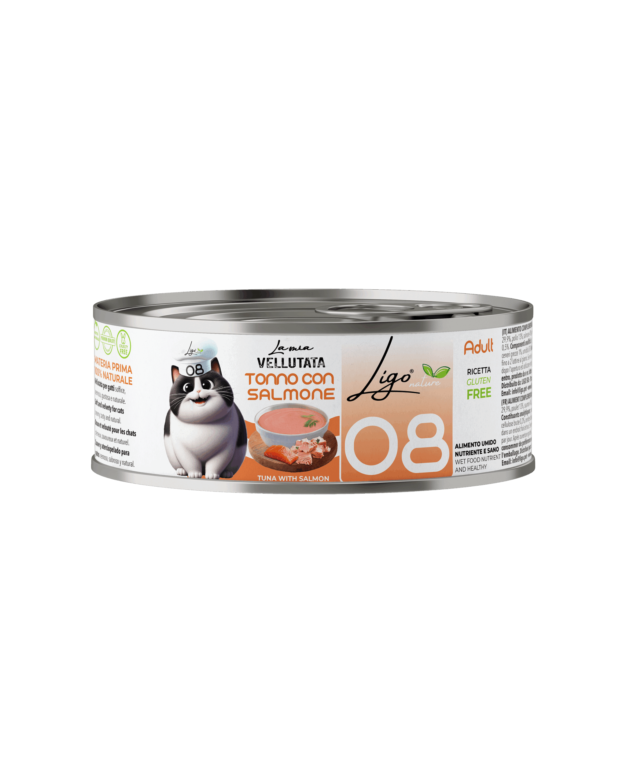 Ligo La mia vellutata tonno con salmone 08 85 gr